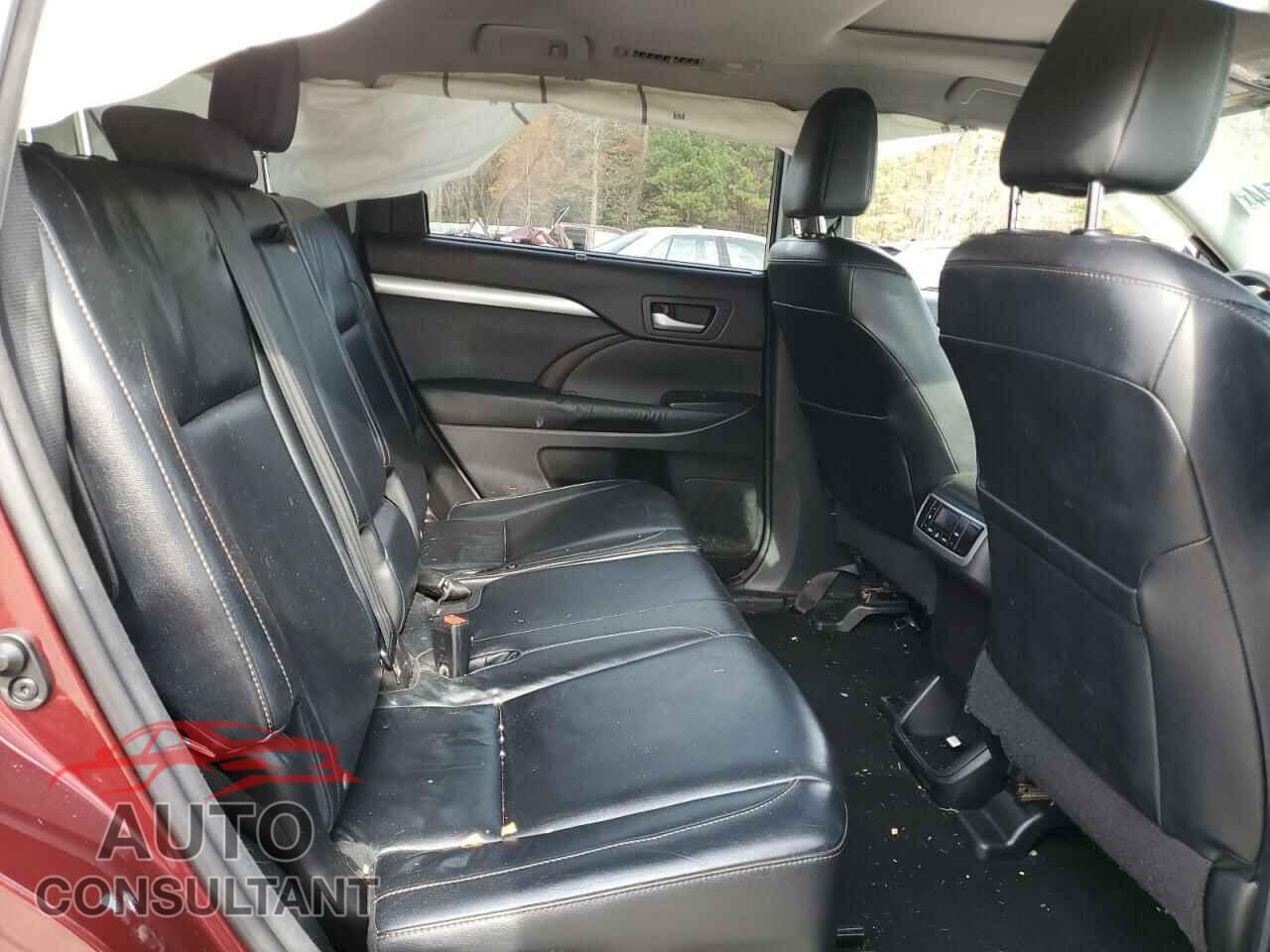 TOYOTA HIGHLANDER 2014 - 5TDJKRFH3ES016763