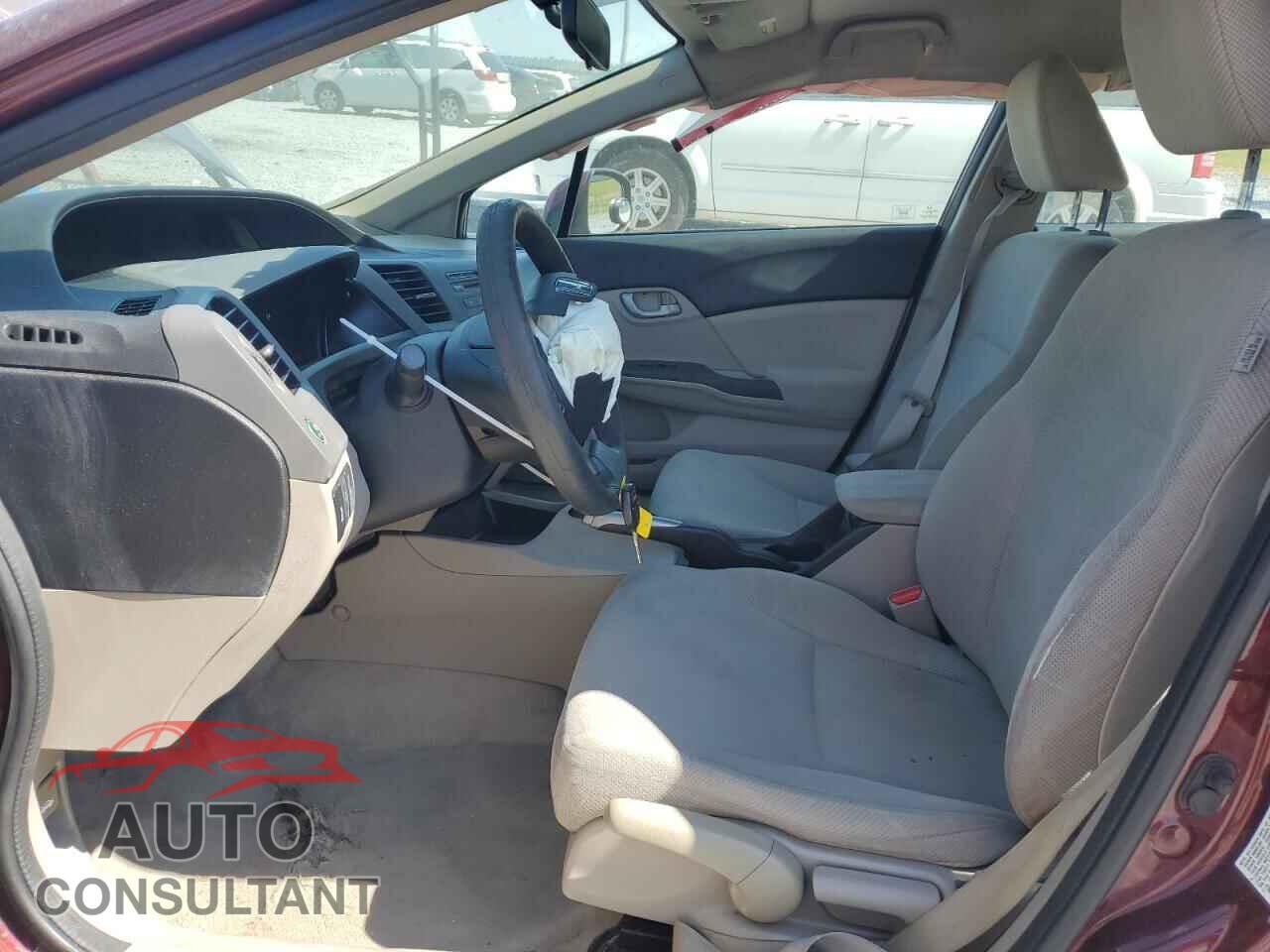 HONDA CIVIC 2012 - 19XFB2F56CE089927