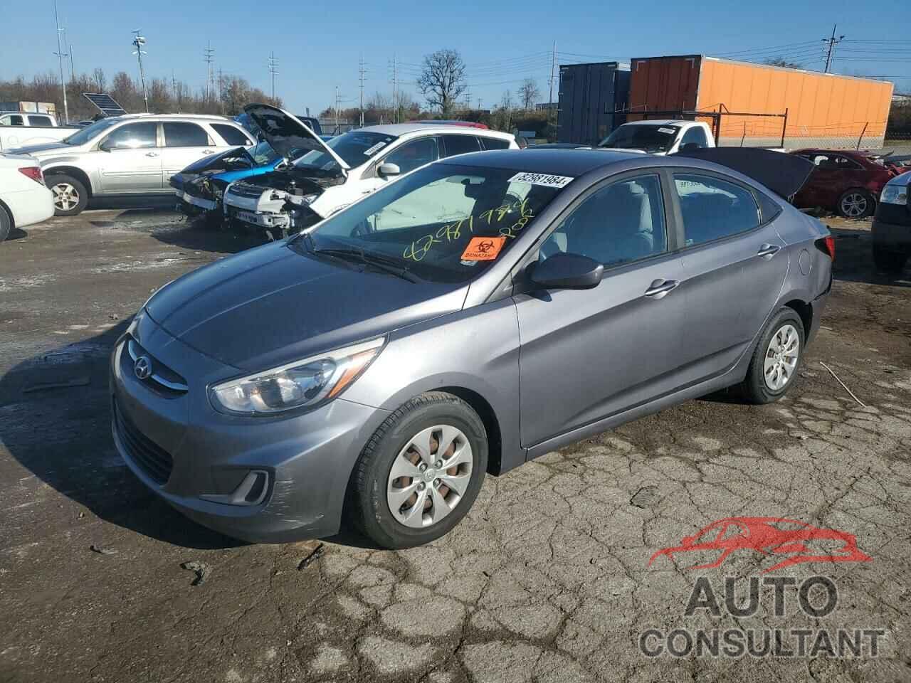 HYUNDAI ACCENT 2017 - KMHCT4AE5HU240800