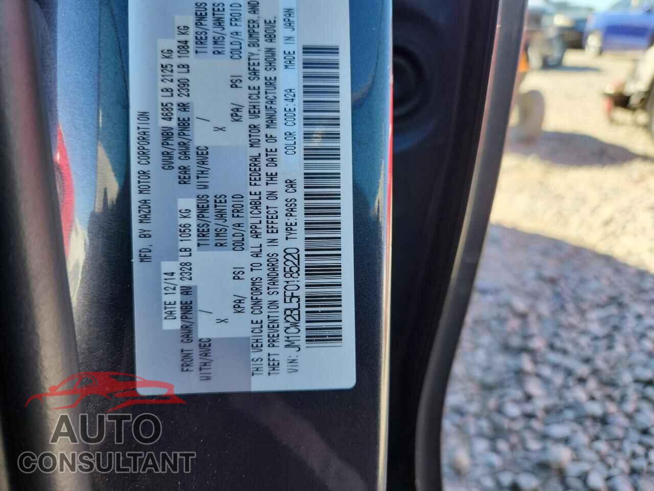 MAZDA 5 2015 - JM1CW2BL5F0185220