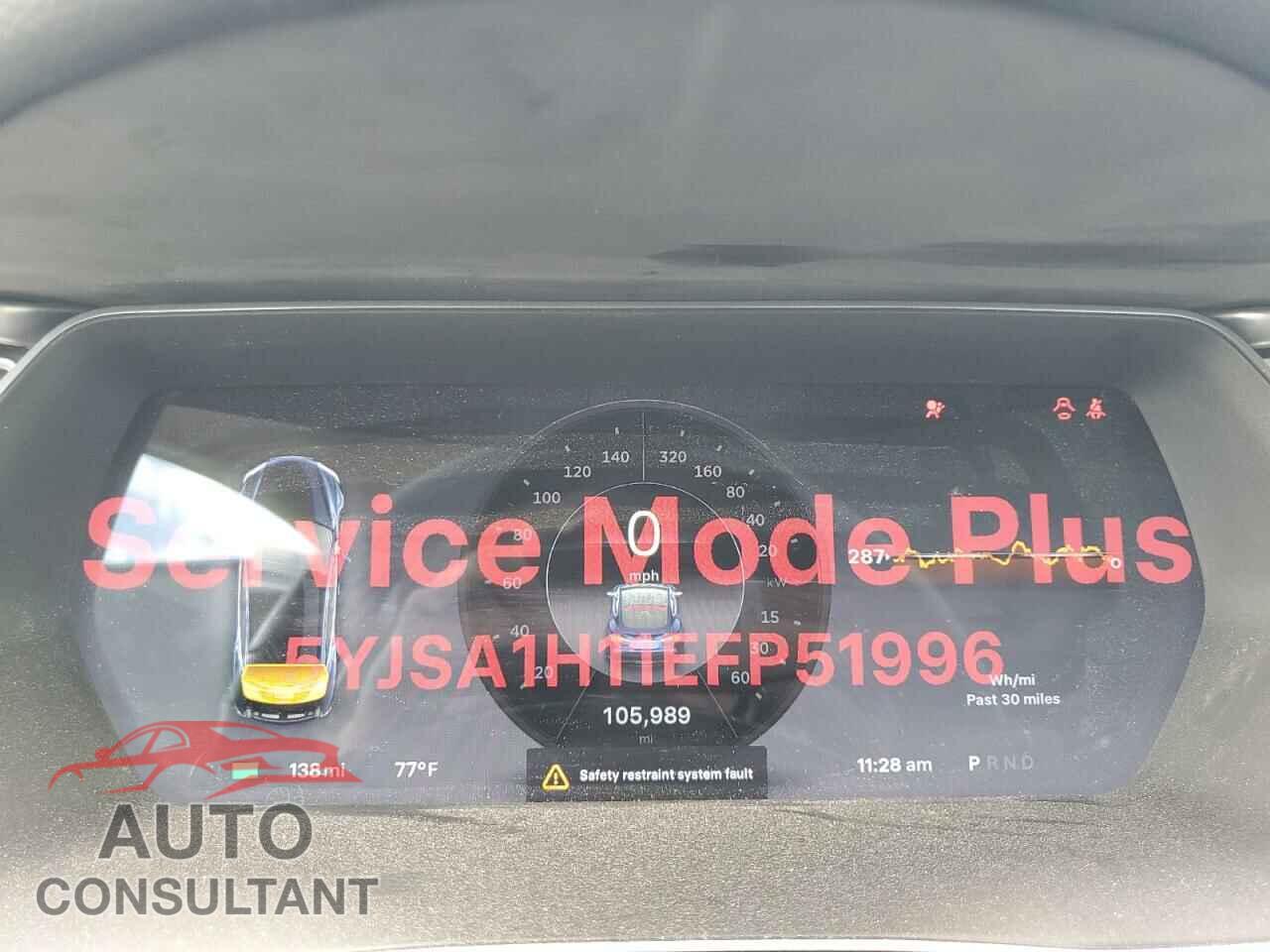 TESLA MODEL S 2014 - 5YJSA1H11EFP51996