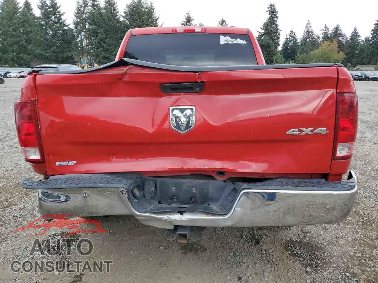 DODGE RAM 1500 2012 - 1C6RD7KT7CS104531