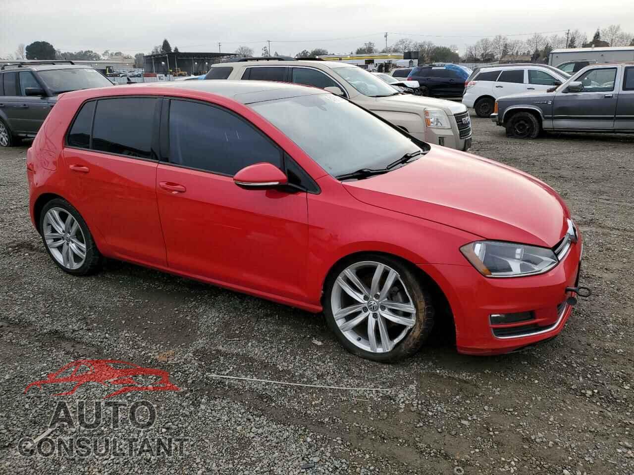 VOLKSWAGEN GOLF 2015 - 3VW2A7AU5FM095254