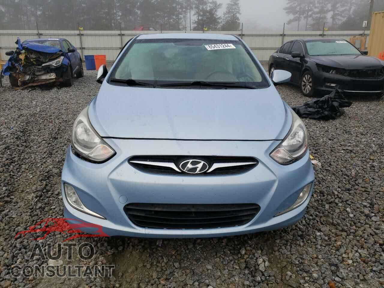 HYUNDAI ACCENT 2012 - KMHCU4AE7CU239380