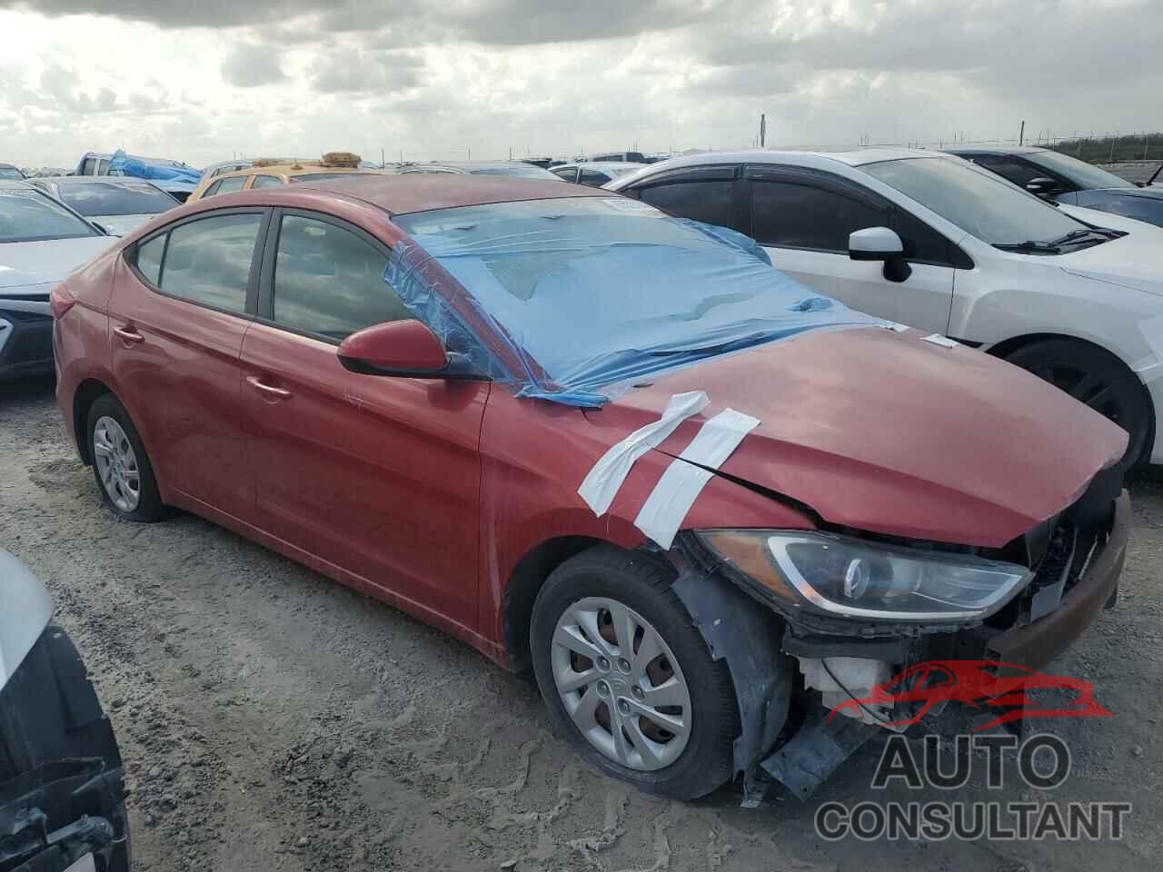 HYUNDAI ELANTRA 2017 - 5NPD74LF9HH208882