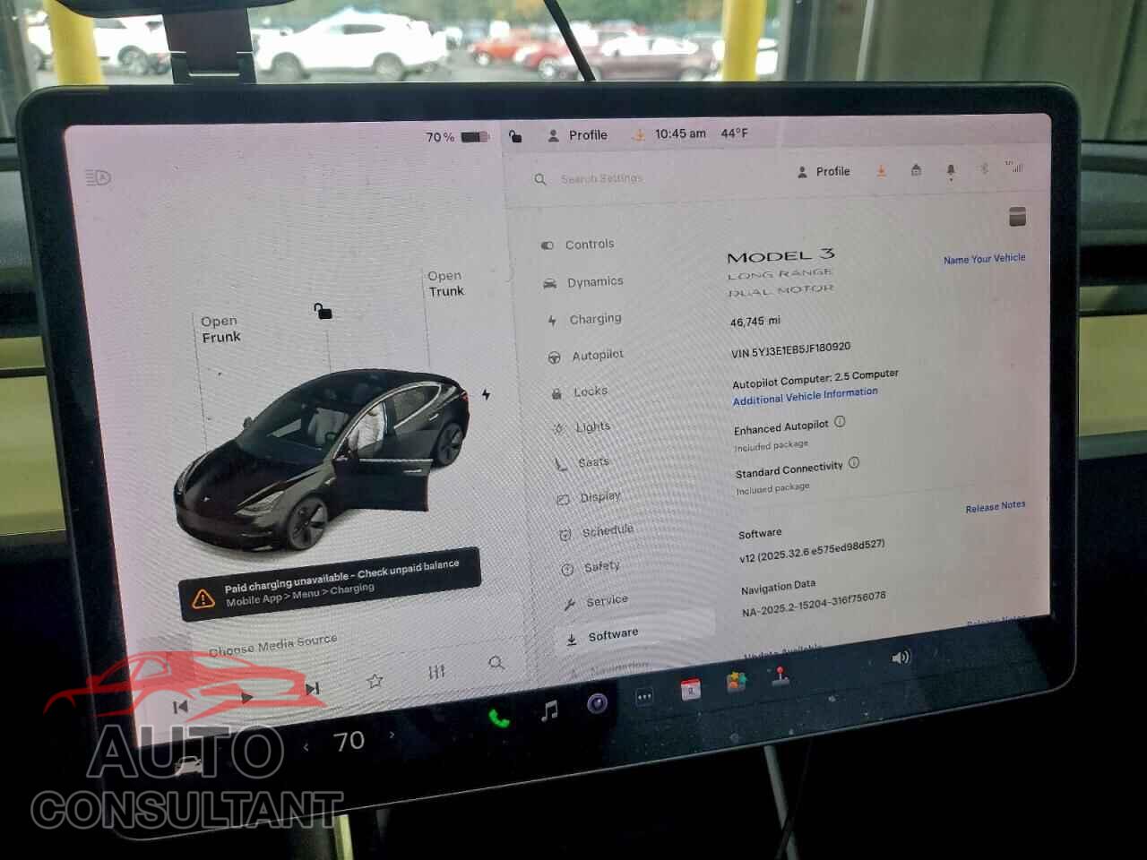 TESLA MODEL 3 2018 - 5YJ3E1EB5JF180920