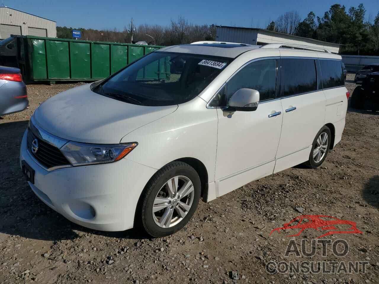 NISSAN QUEST 2012 - JN8AE2KP8C9032436