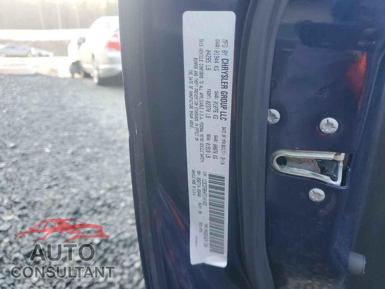 DODGE DART 2015 - 1C3CDFBB4FD141422