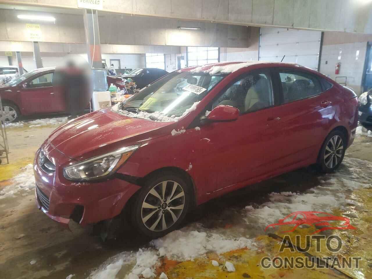 HYUNDAI ACCENT 2017 - KMHCT4AE0HU334485