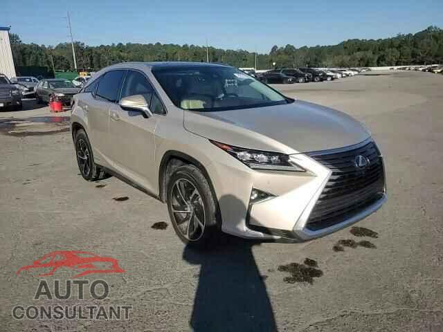 LEXUS RX450 2017 - 2T2BGMCA6HC010092