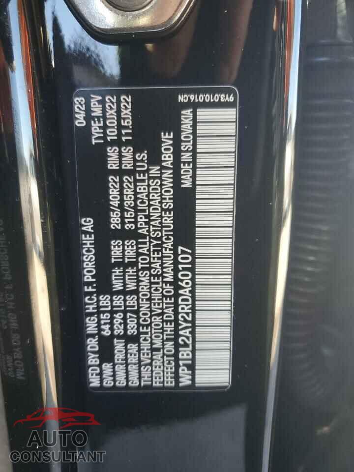 PORSCHE CAYENNE 2024 - WP1BL2AY2RDA60107