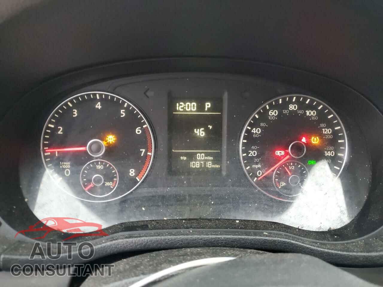 VOLKSWAGEN PASSAT 2012 - 1VWAP7A39CC034567