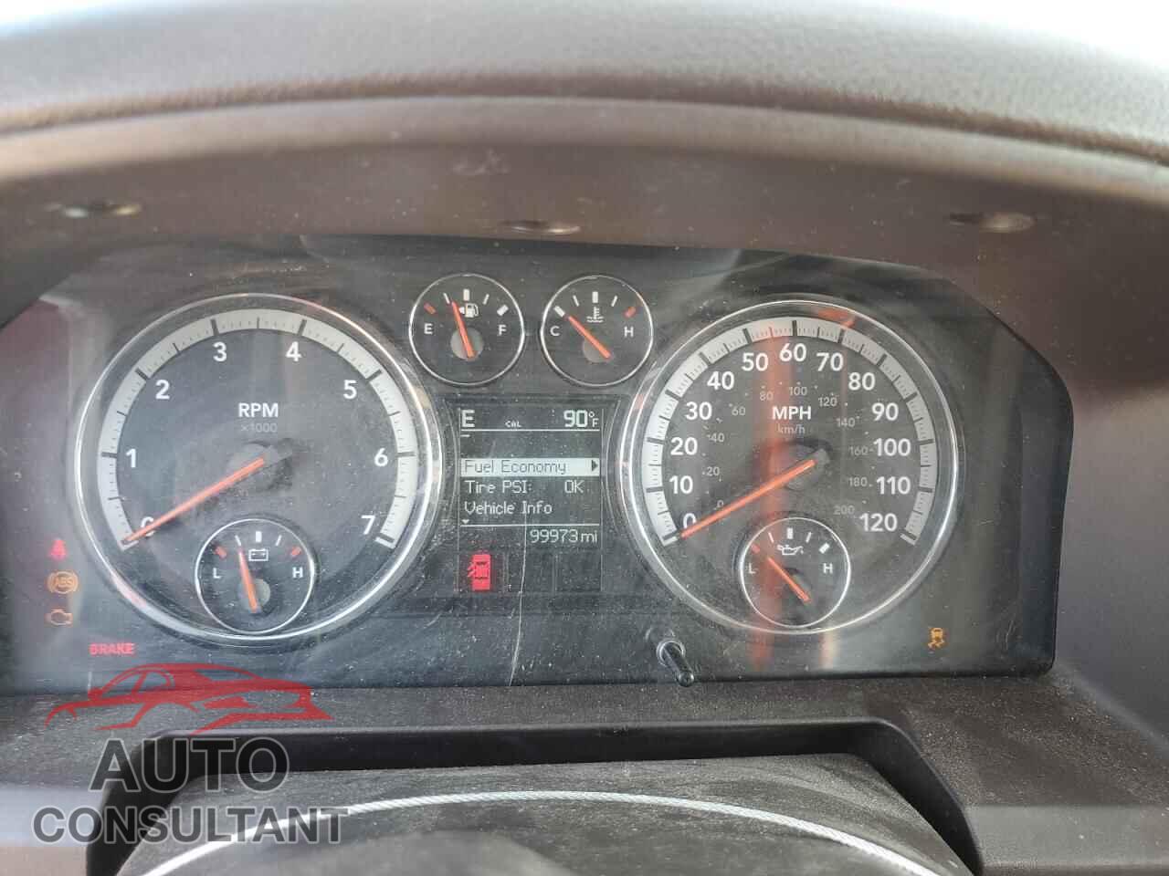 DODGE RAM 1500 2012 - 1C6RD6GT6CS137541