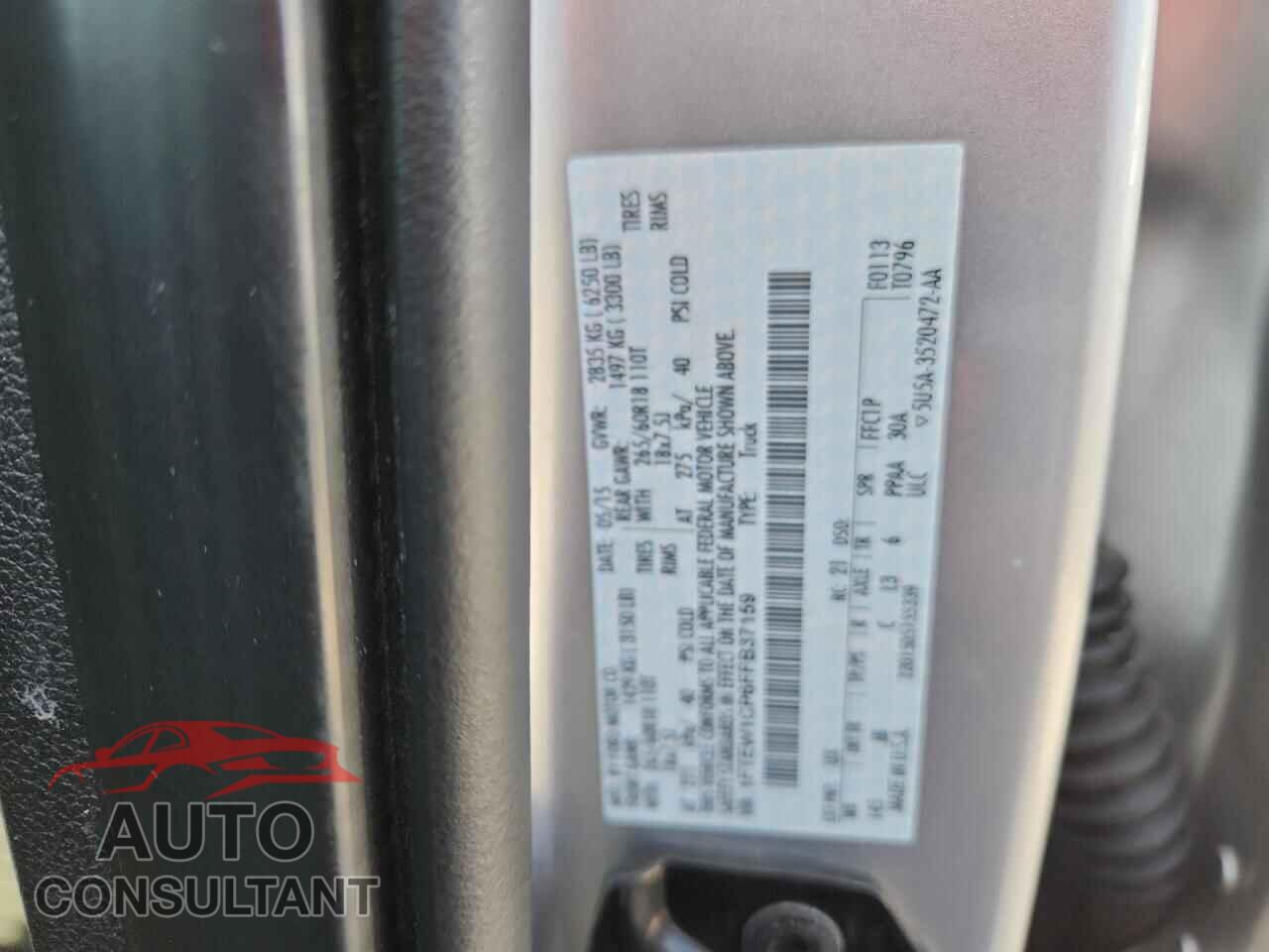 FORD F-150 2015 - 1FTEW1CP6FFB37159