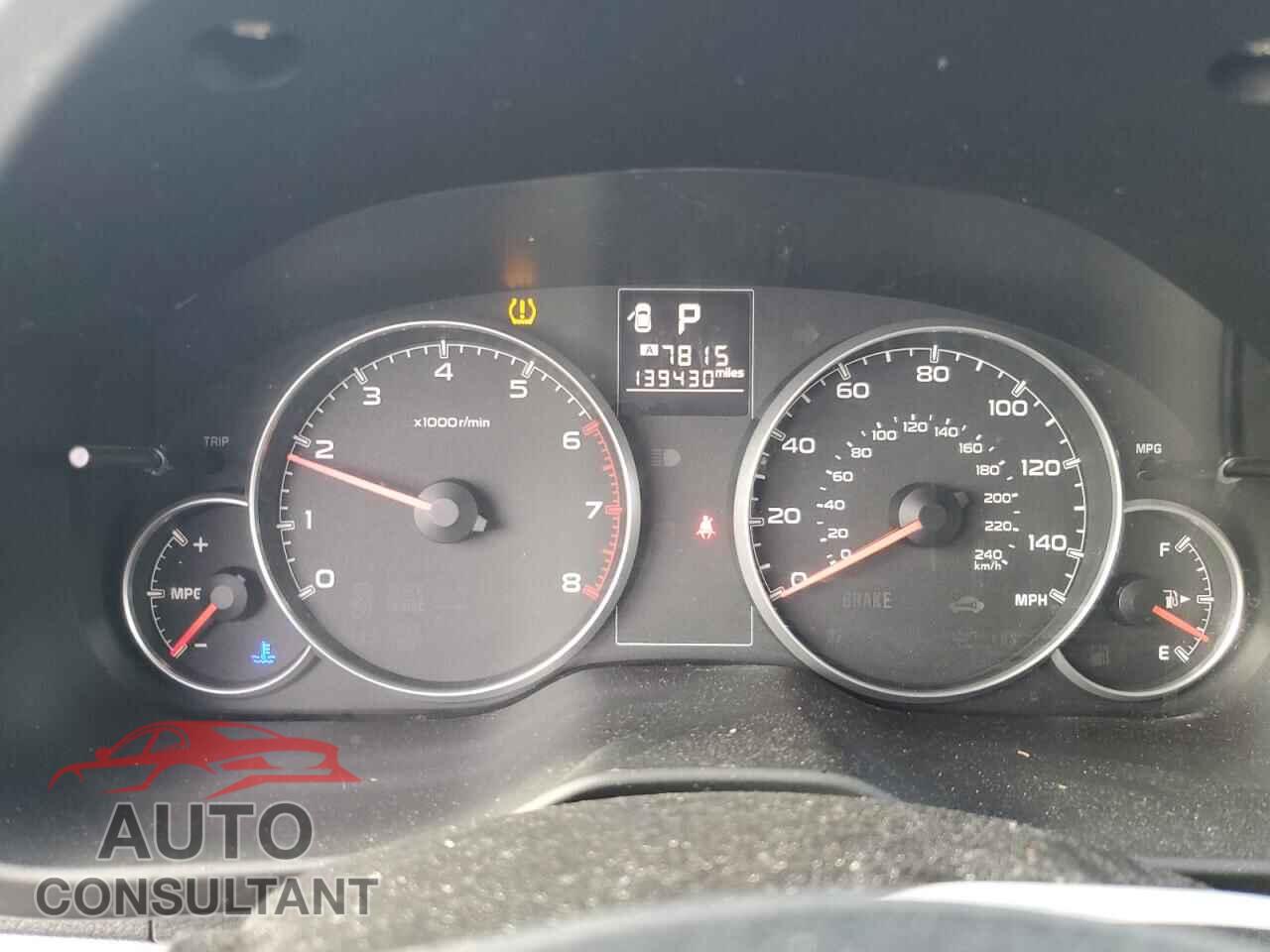 SUBARU OUTBACK 2013 - 4S4BRBGC3D3309391