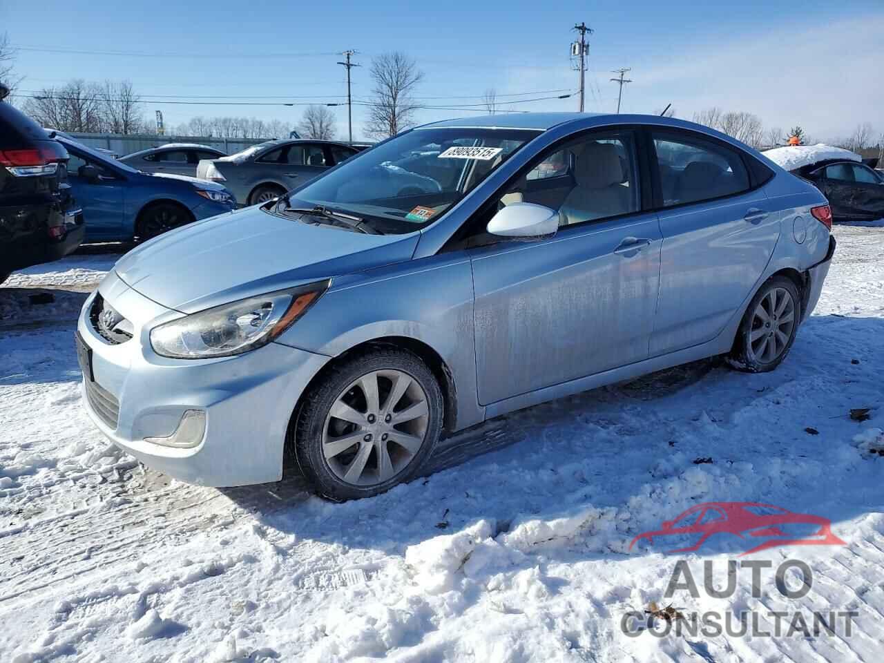HYUNDAI ACCENT 2013 - KMHCU4AE4DU578602