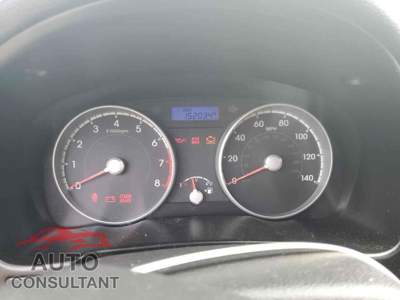 HYUNDAI ACCENT 2010 - KMHCM3ACXAU150960