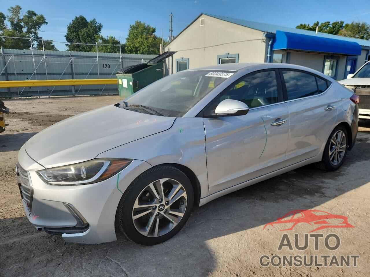 HYUNDAI ELANTRA 2017 - KMHD84LF5HU077030