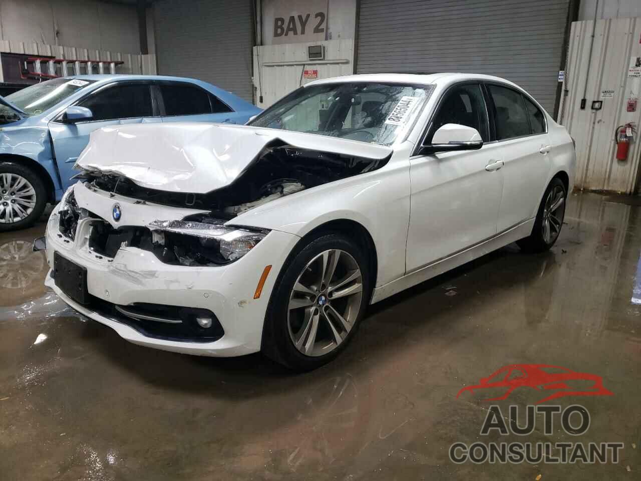 BMW 3 SERIES 2017 - WBA8D9G55HNU59940