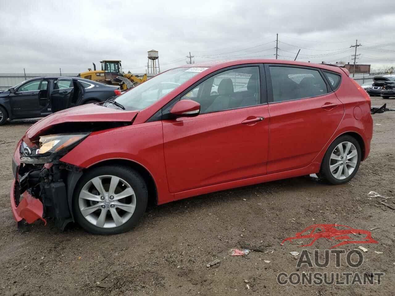 HYUNDAI ACCENT 2013 - KMHCU5AE1DU062865