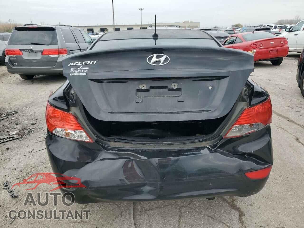 HYUNDAI ACCENT 2012 - KMHCU4AE5CU071013