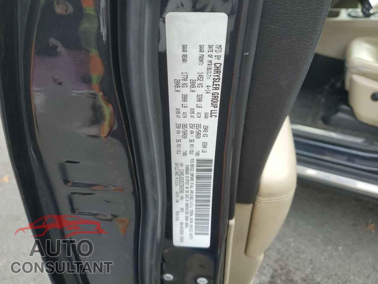 DODGE DURANGO 2014 - 1C4RDJDG2EC502586