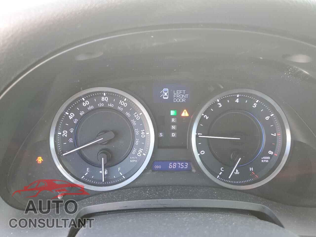 LEXUS IS 2013 - JTHBF5C29D5191880