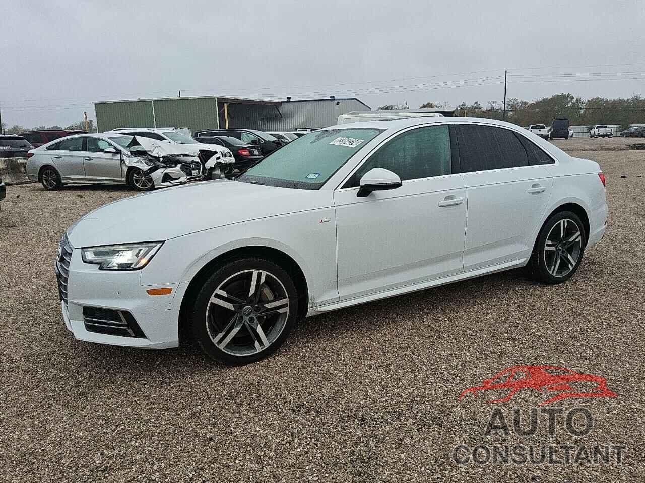 AUDI A4 2017 - WAUENAF4XHN018962