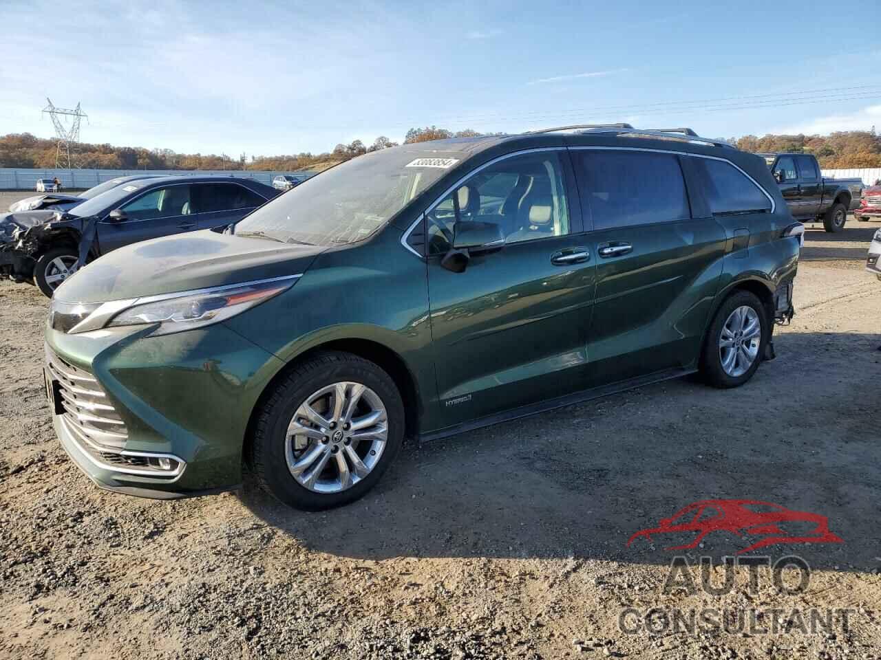 TOYOTA SIENNA 2021 - 5TDESKFC3MS034501