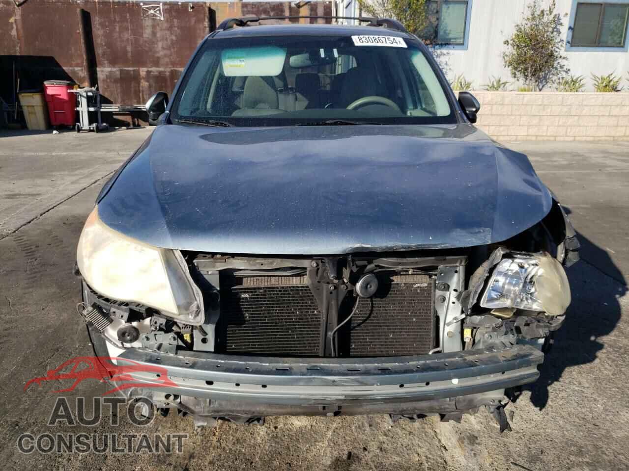 SUBARU FORESTER 2010 - JF2SH6CC4AH762357