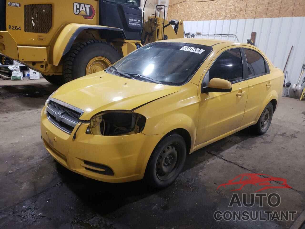 CHEVROLET AVEO 2010 - KL1TD5DE7AB101005