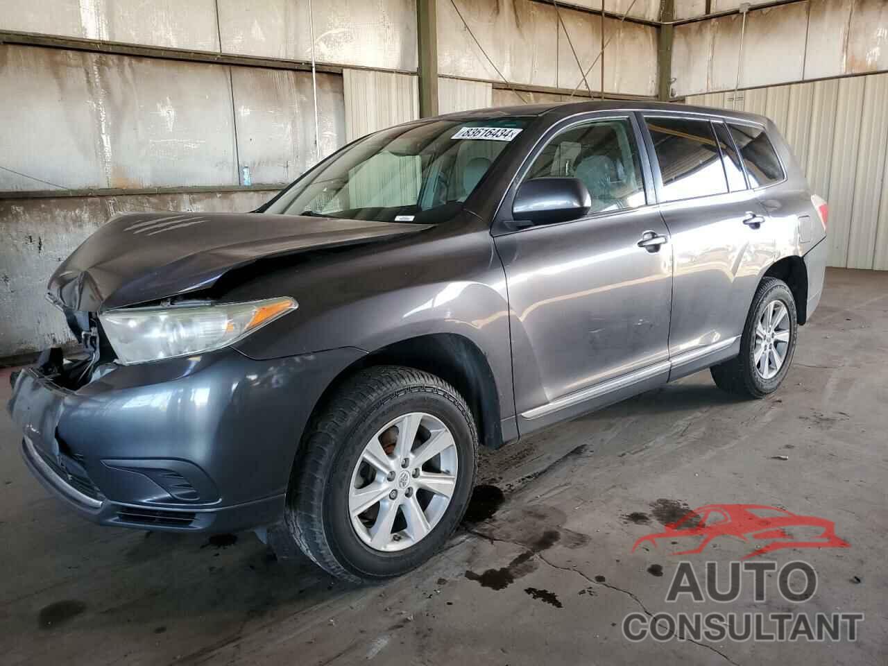 TOYOTA HIGHLANDER 2012 - 5TDZA3EH2CS026928