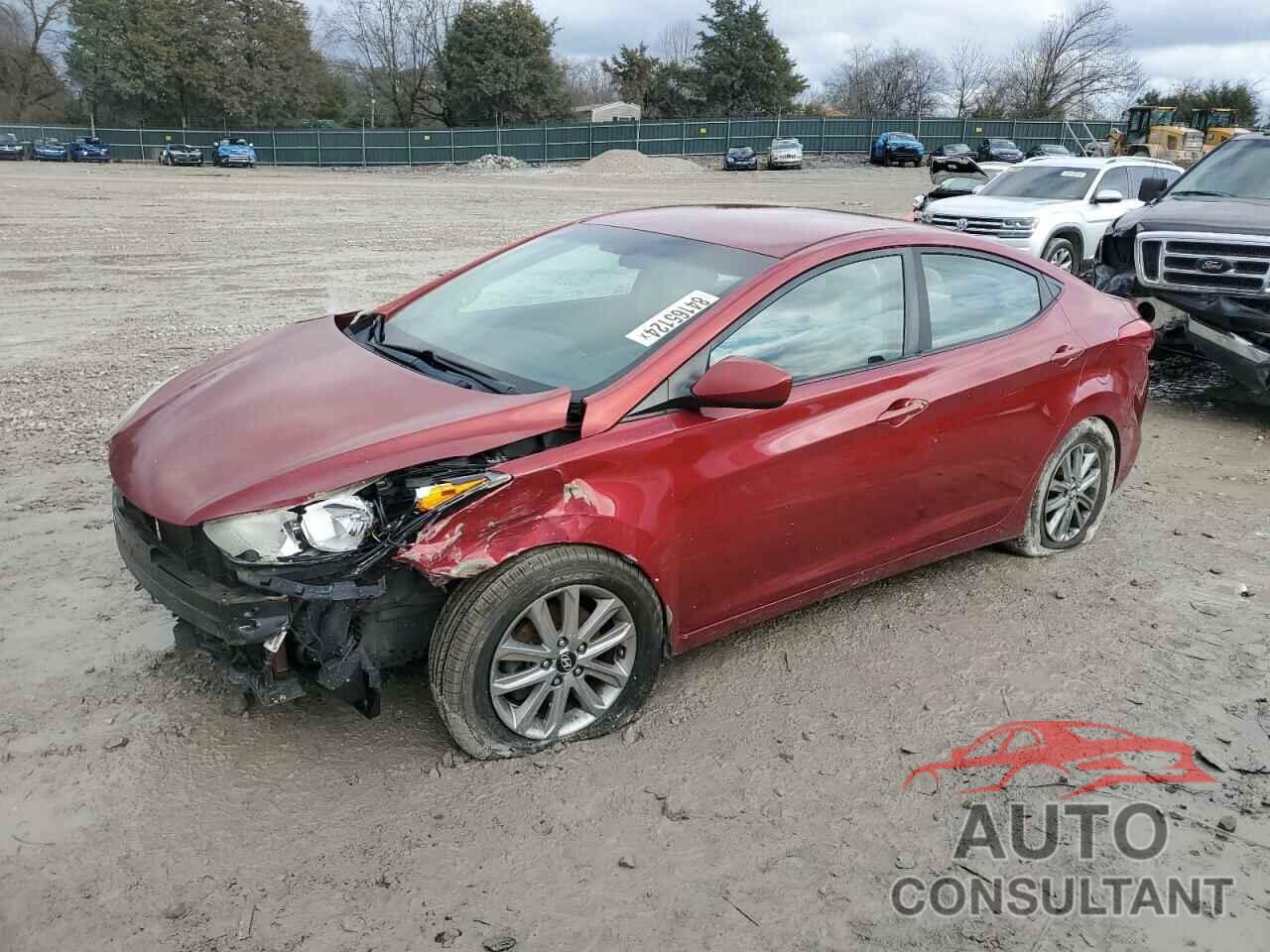 HYUNDAI ELANTRA 2014 - 5NPDH4AE9EH475913