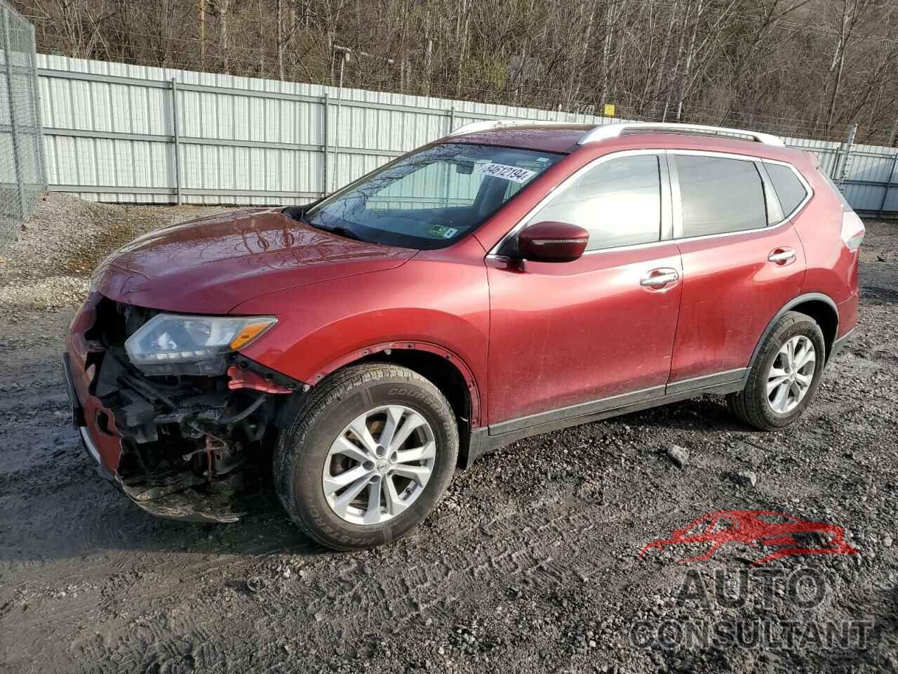 NISSAN ROGUE 2015 - KNMAT2MVXFP544342