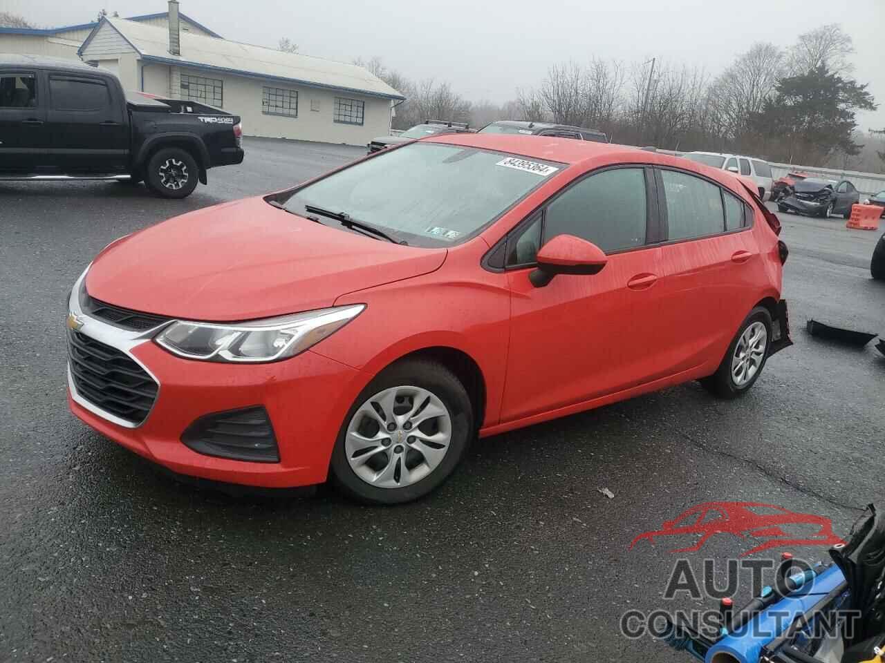 CHEVROLET CRUZE 2019 - 3G1BC6SM3KS603578