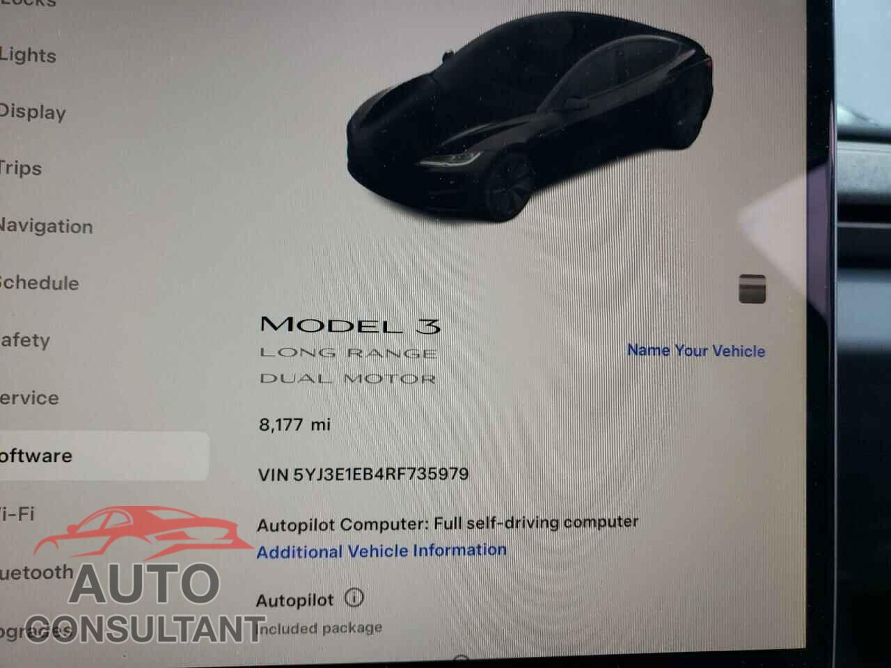 TESLA MODEL 3 2024 - 5YJ3E1EB4RF735979