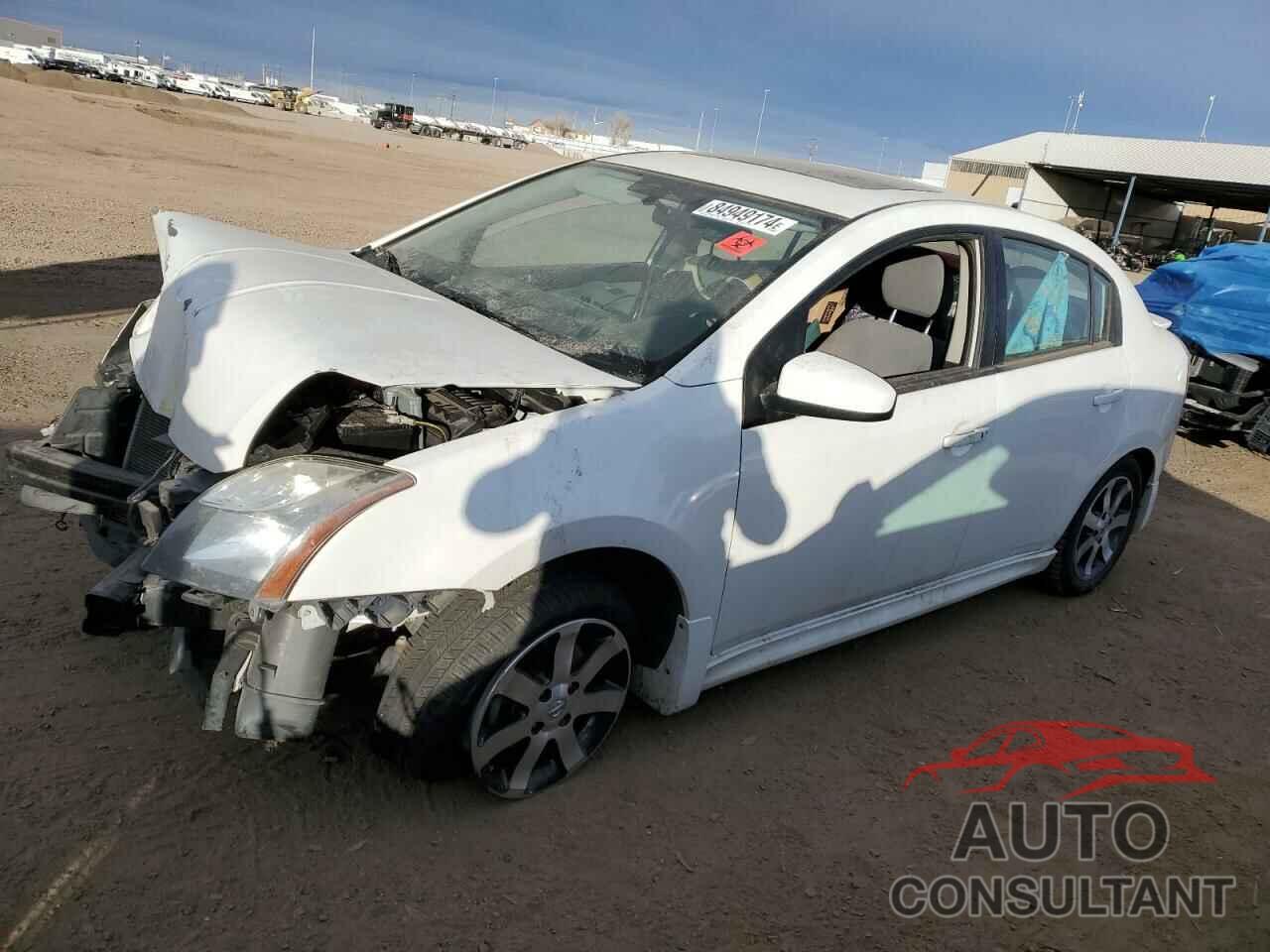 NISSAN SENTRA 2012 - 3N1AB6AP8CL770129