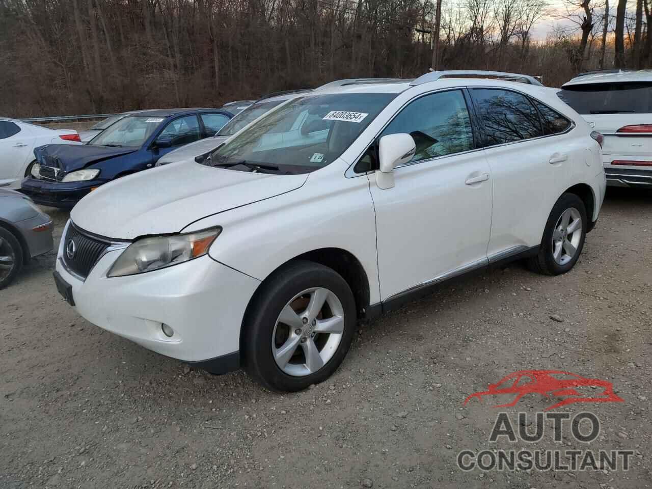 LEXUS RX350 2010 - 2T2BK1BA4AC008202