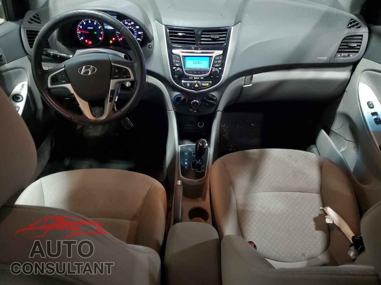 HYUNDAI ACCENT 2013 - KMHCU5AE4DU067011