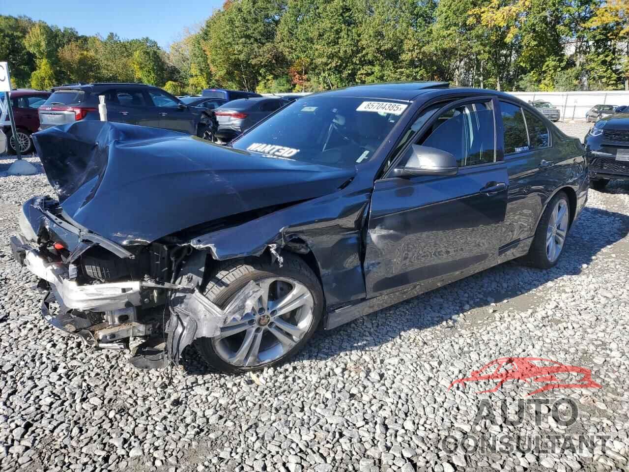 BMW 3 SERIES 2012 - WBA3A9C5XCF271023
