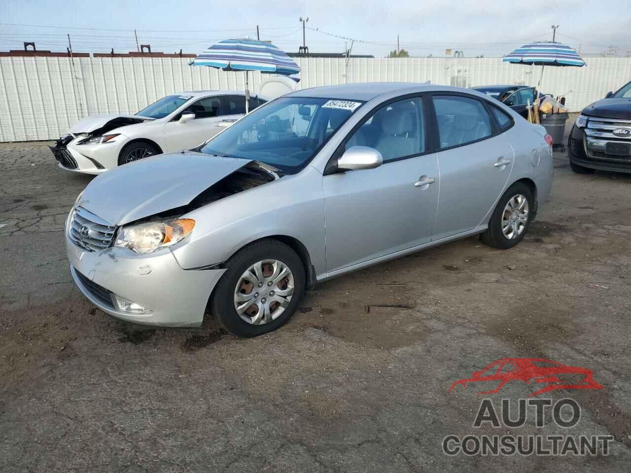 HYUNDAI ELANTRA 2010 - KMHDU4ADXAU858273