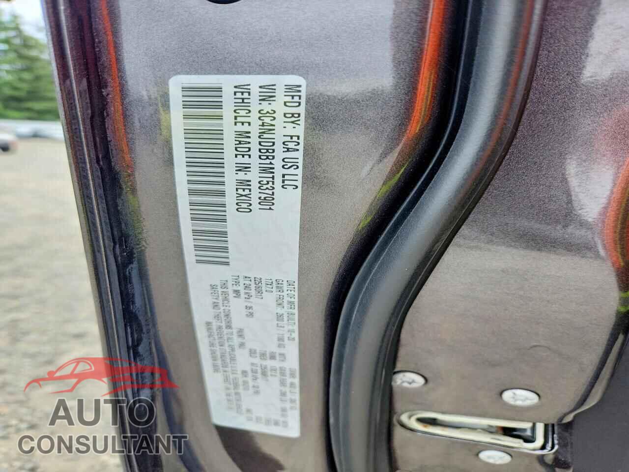 JEEP COMPASS 2021 - 3C4NJDBB1MT537901