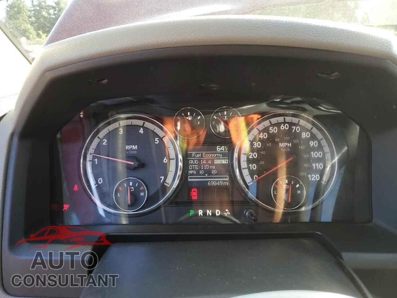 DODGE RAM 1500 2012 - 1C6RD7FTXCS335563