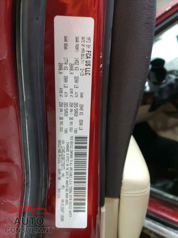 DODGE DURANGO 2015 - 1C4RDJDG8FC759771
