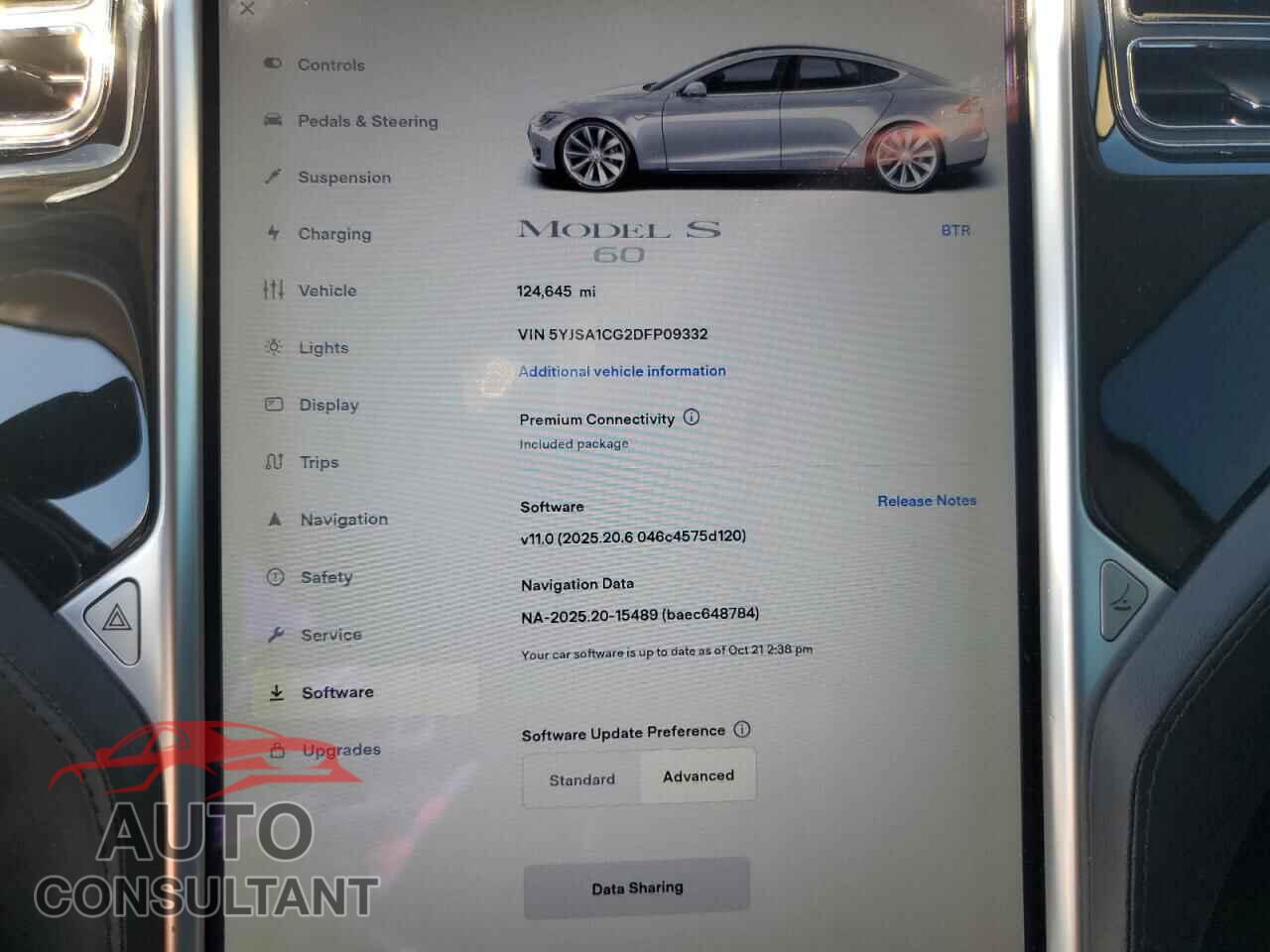 TESLA MODEL S 2013 - 5YJSA1CG2DFP09332