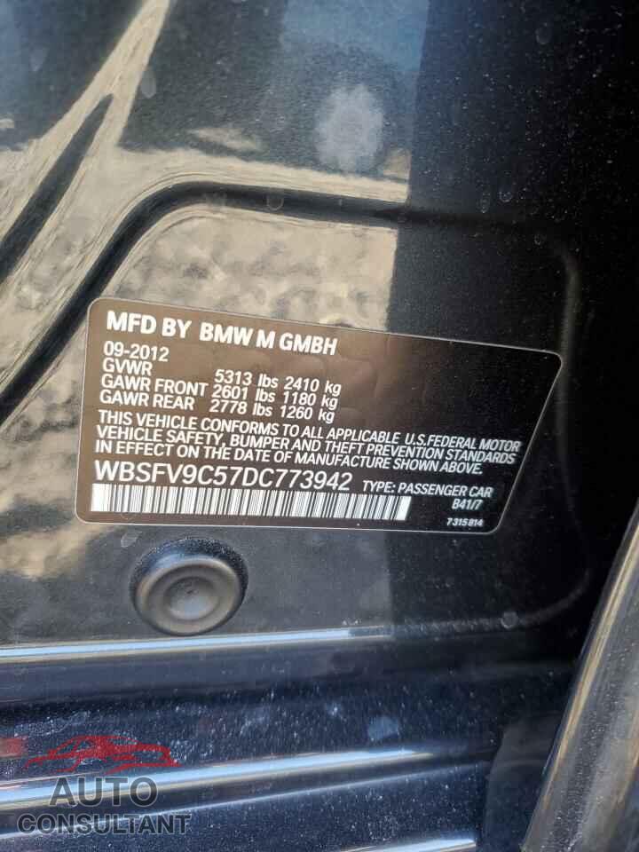 BMW M5 2013 - WBSFV9C57DC773942