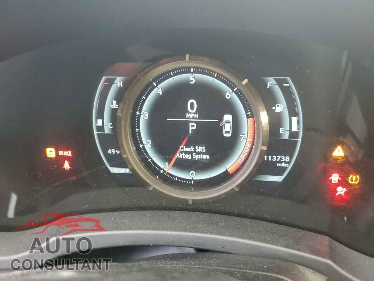 LEXUS IS 2015 - JTHCE1D24F5007625