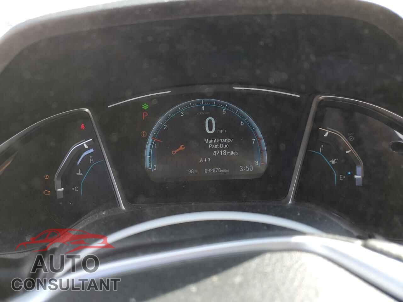 HONDA CIVIC 2017 - 19XFC2F75HE030941