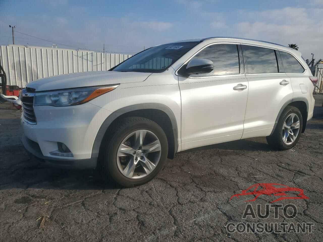 TOYOTA HIGHLANDER 2015 - 5TDDKRFH0FS207720