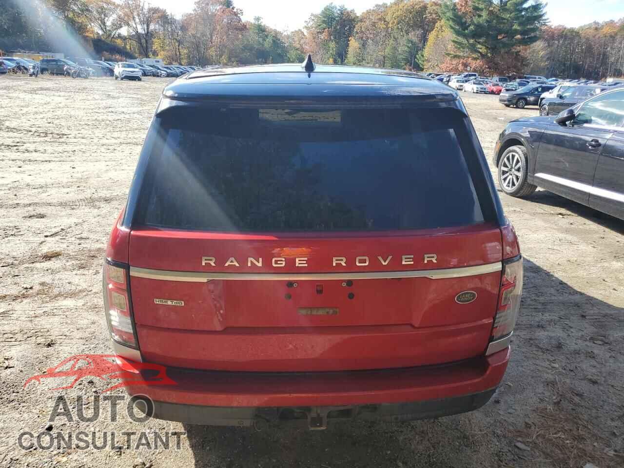 LAND ROVER RANGEROVER 2017 - SALGS2FK0HA326859